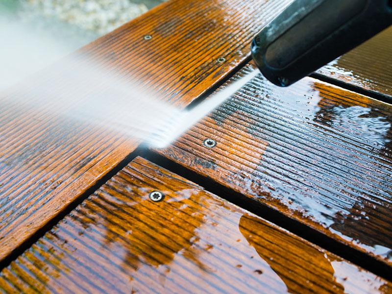 pressure washing
