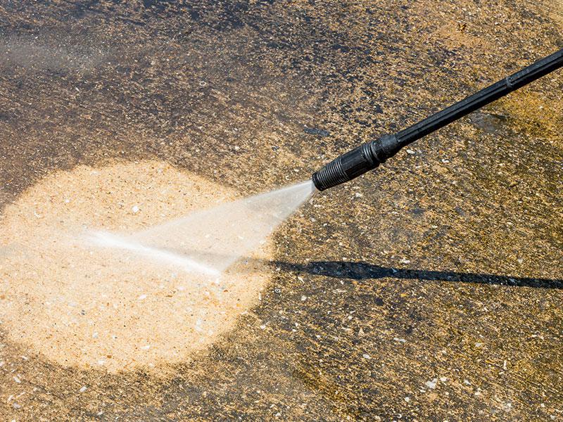 sidewalk cleaning