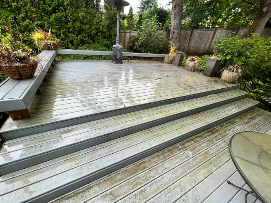 Deck porch cleaning