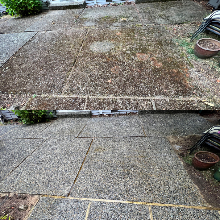 Patio cleaning bellevue